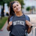 Withee Wisconsin Varsity Women's Cotton T-Shirt additional product view 2