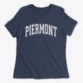 Piermont New Hampshire Varsity Women's Cotton T-Shirt additional view 1