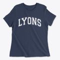 Lyons Ohio Varsity Women's Cotton T-Shirt additional view 1