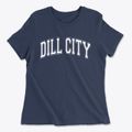 Dill City Oklahoma Varsity Women's Cotton T-Shirt additional view 1