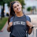 Bothell West Washington Varsity Women's Cotton T-Shirt additional product view 2