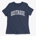 Quitaque Texas Varsity Women's Cotton T-Shirt additional view 1