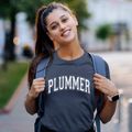 Plummer Minnesota Varsity Women's Cotton T-Shirt additional product view 2