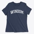 Windom Texas Varsity Women's Cotton T-Shirt additional product view 1