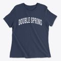 Double Spring Nevada Varsity Women's Cotton T-Shirt additional product view 1
