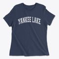 Yankee Lake Ohio Varsity Women's Cotton T-Shirt additional view 1