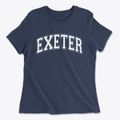 Exeter Illinois Varsity Women's Cotton T-Shirt additional product view 1