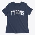 Tysons Virginia Varsity Women's Cotton T-Shirt additional view 1