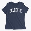 Bellevue Nebraska Urban Vibe Women's Cotton T-Shirt additional view 1