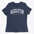 Middleton New Hampshire Urban Vibe Women's Cotton T-Shirt additional view 1