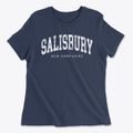 Salisbury New Hampshire Urban Vibe Women's Cotton T-Shirt additional view 1