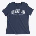 Conneaut Lake Pennsylvania Urban Vibe Women's Cotton T-Shirt additional view 1