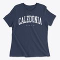 Caledonia Ohio Urban Vibe Women's Cotton T-Shirt additional view 1