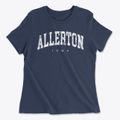 Allerton Iowa Urban Vibe Women's Cotton T-Shirt additional view 1