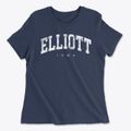 Elliott Iowa Urban Vibe Women's Cotton T-Shirt additional view 1