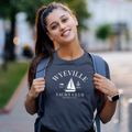 Wyeville Wisconsin Yacht Club Women's Cotton T-Shirt additional view 2