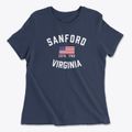 Sanford Virginia Patriot Women's Cotton T-Shirt additional view 1