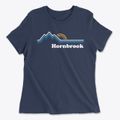Hornbrook Pennsylvania Mountain View Women's Cotton T-Shirt additional view 1