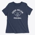 Goose Hollow New Hampshire Pickleball Women's Cotton T-Shirt additional view 1