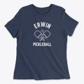 Erwin Texas Pickleball Women's Cotton T-Shirt additional product view 1