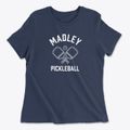 Madley Pennsylvania Pickleball Women's Cotton T-Shirt additional view 1