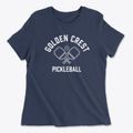 Golden Crest New Jersey Pickleball Women's Cotton T-Shirt additional view 1