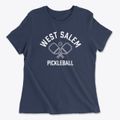 West Salem Wisconsin Pickleball Women's Cotton T-Shirt additional view 1