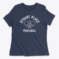 Stuart Place Texas Pickleball Women's Cotton T-Shirt additional view 1