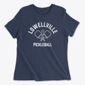 Lowellville Ohio Pickleball Women's Cotton T-Shirt additional view 1