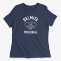 Delmita Texas Pickleball Women's Cotton T-Shirt additional product view 1