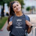 Drop Texas Pickleball Women's Cotton T-Shirt additional product view 2