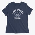 Flint Springs Kentucky Pickleball Women's Cotton T-Shirt additional view 1