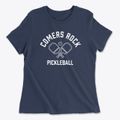 Comers Rock Virginia Pickleball Women's Cotton T-Shirt additional view 1