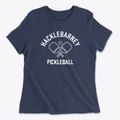Hacklebarney New Jersey Pickleball Women's Cotton T-Shirt additional view 1