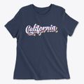 California Retro Candy Vibes Women's Cotton T-Shirt additional view 1