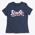 Iowa Retro Candy Vibes Women's Cotton T-Shirt additional view 1