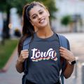 Iowa Retro Candy Vibes Women's Cotton T-Shirt additional view 2