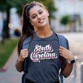South Carolina Retro Candy Vibes Women's Cotton T-Shirt additional view 2