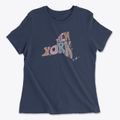 New York Pastel Women's Cotton T-Shirt additional view 1