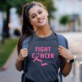 Fight Cancer Ribbon Women's Cotton T-Shirt additional view 2