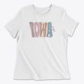 Iowa Pastel Women's Cotton T-Shirt additional view 1