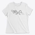 Fitness Woman Women's Cotton T-Shirt additional view 1