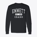 Emmett Idaho Classic Established Classic Long Sleeve T-Shirt additional view 1