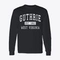 Guthrie West Virginia Classic Established Classic Long Sleeve T-Shirt additional product view 1