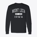 Mount Lucia Iowa Classic Established Classic Long Sleeve T-Shirt additional view 1