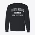 Clinton Village New Hampshire Classic Established Classic Long Sleeve T-Shirt additional view 1