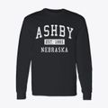 Ashby Nebraska Classic Established Classic Long Sleeve T-Shirt additional view 1