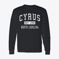 Cyrus North Carolina Classic Established Classic Long Sleeve T-Shirt additional view 1
