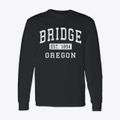 Bridge Oregon Classic Established Classic Long Sleeve T-Shirt additional product view 1