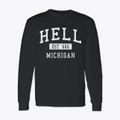 Hell Michigan Classic Established Classic Long Sleeve T-Shirt additional view 1